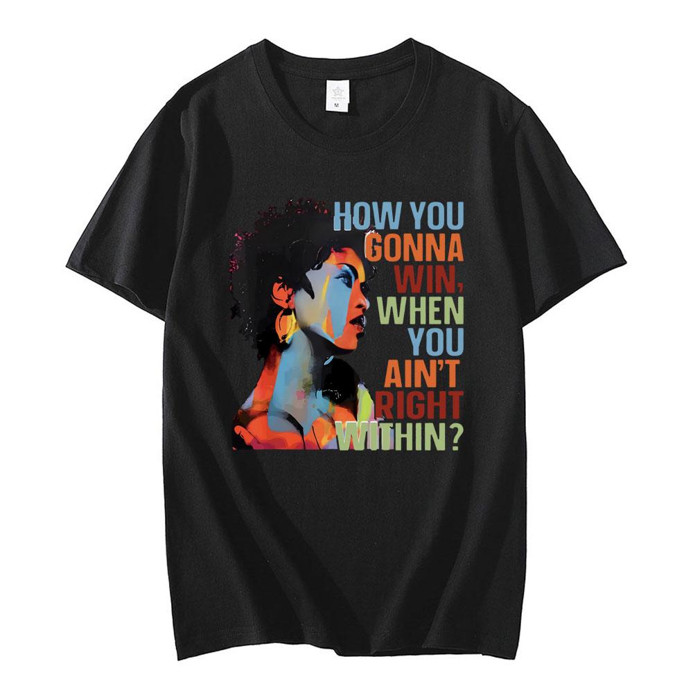 Rapper Lauryn Hill Music Album Graphic TShirt Unisexs Womens Vintage Casual Short Sleeve T Shirt Fashion Hip Hop Rock Streetwear