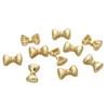 Copper Smooth Bow Tie Partition Bead For DIY Jewelry Making Craft Accessories