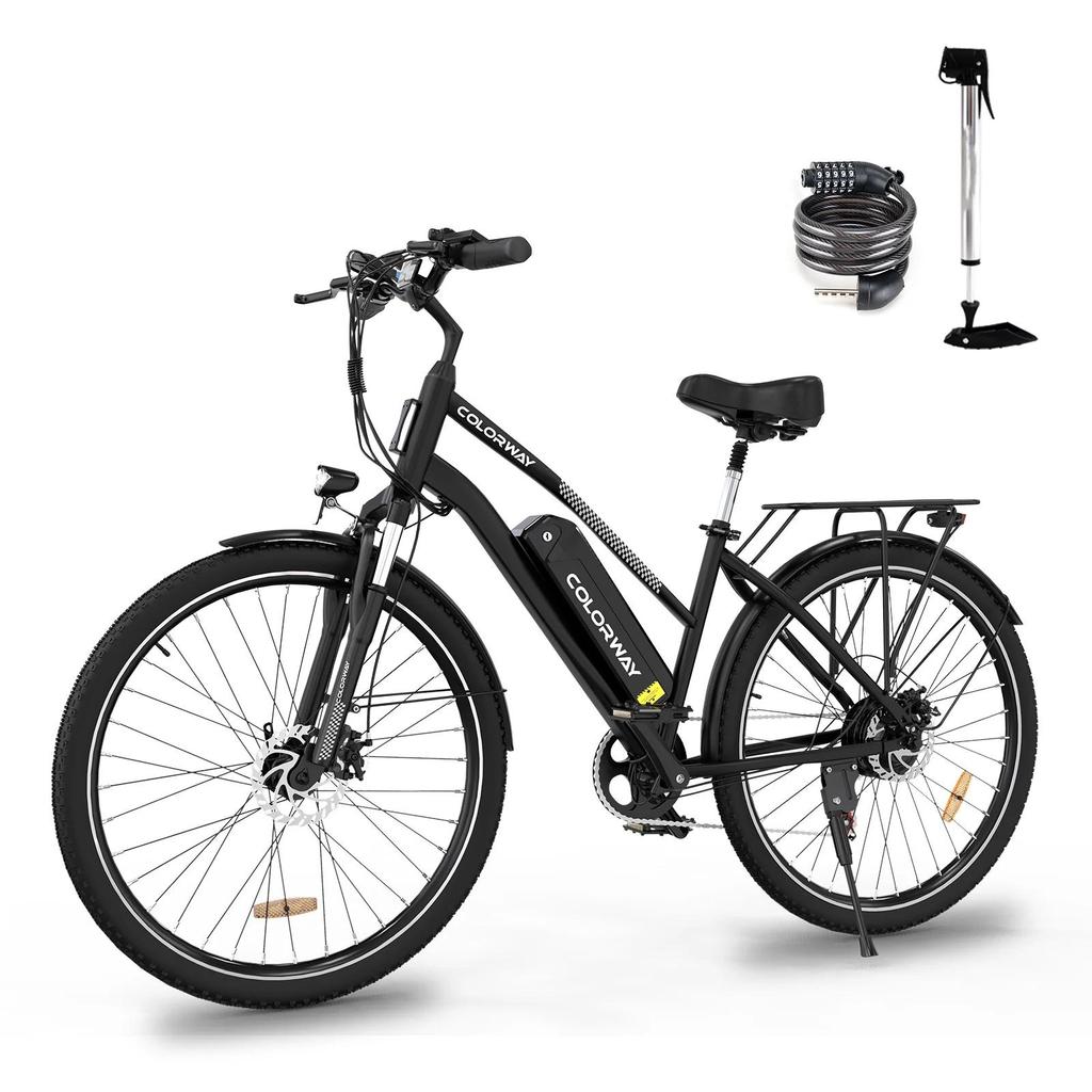 Commuter Ebike Colorway BK27 250W 36V 15Ah Battery 28inch