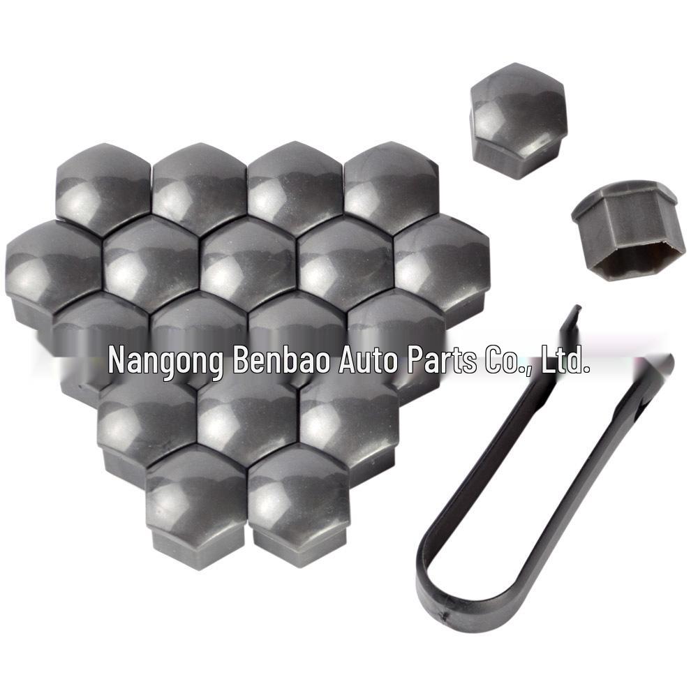 Universal Car Wheel Nut Protection Covers - 17mm, 19mm, 21mm