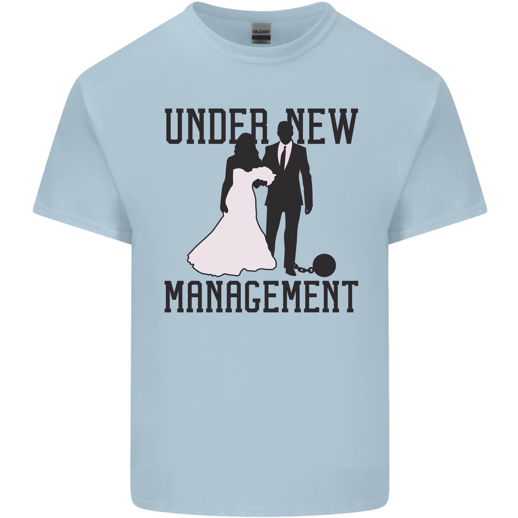 Just Married Under New UnisexageUnisext Unisexs Light Cotton TShirt S