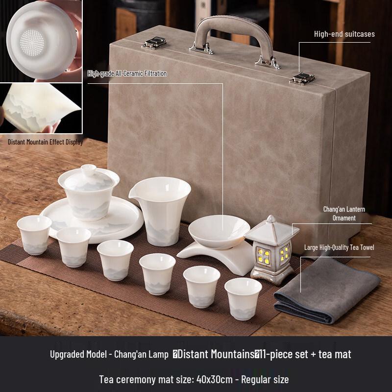 Ru Han Luxury Ceramic Tea Set