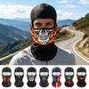 Balaclava Helmet, Animal Skull Pattern Sun UV Protection Face Mask, Lightweight Breathable Neck Gaiter for Motorcycle Cycling