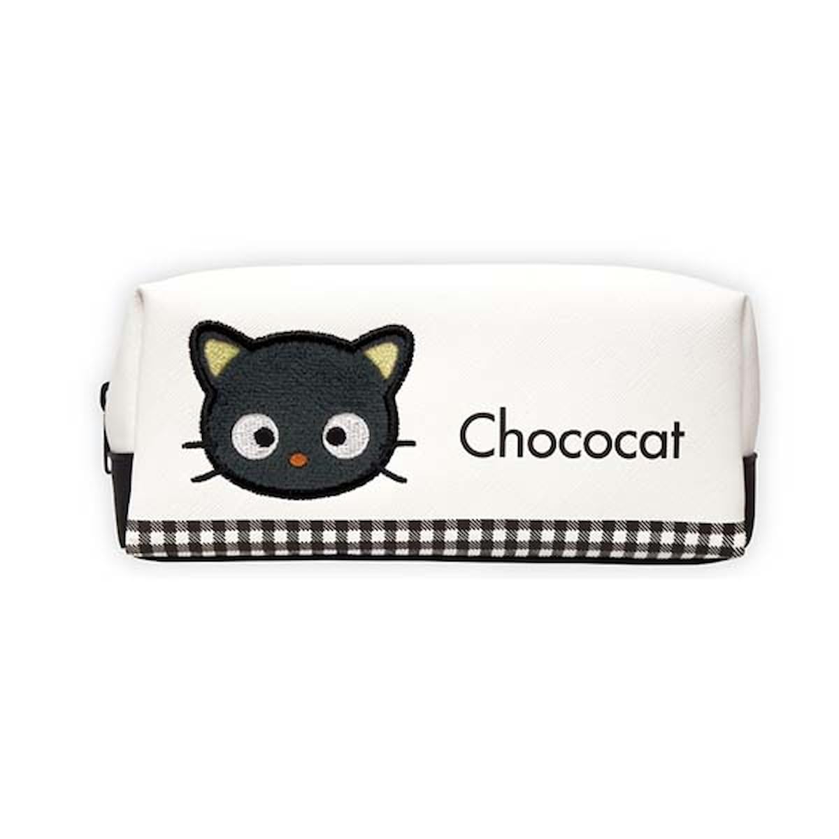 K Company Sanrio Characters Box Choco H80 x W190 x D70mm (Cat Series) Pouch, Cat, SAK-BO-CO,