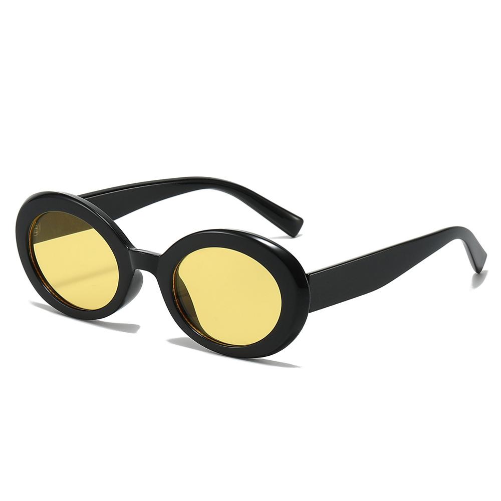 Oval Sunglasses Cool Square Personalized Retro Sunglasses Uv Protection Advanced Sunglasses