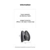 Car Waist Cushion Ergonomic Back Support Cushion Premium Lumbar Pillow Comfortable Breathable Lumbar Pad for Office Chair Car