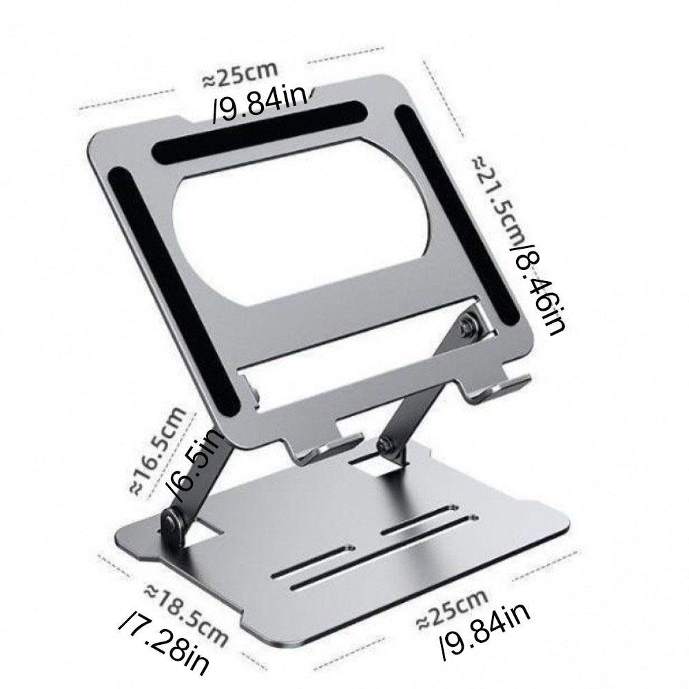 Heat Dissipation Tablet Stand Adjustable Laptop Metal Bracket Portable Laptop Holder Office