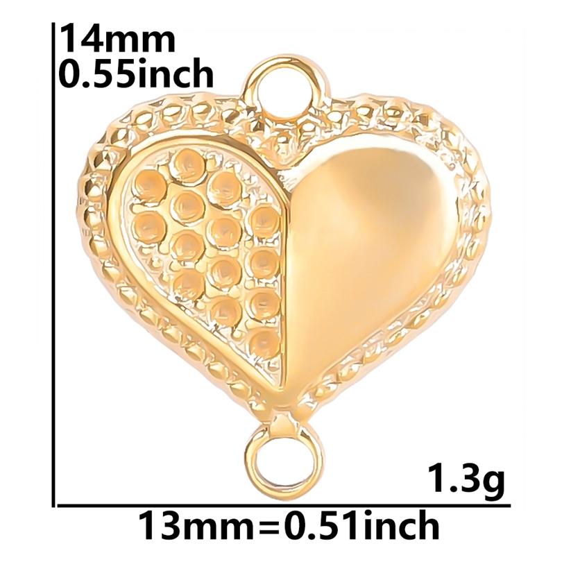 5pcs/Lot Gold Color Animal Butterfly Charm Ojo Turco Stainless Steel Charms For Jewelry Making Supplies Skull Head Star Moon Eye