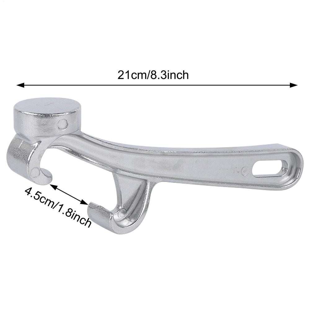 Aluminum Bucket Lid Opener Multi Function Bucket Opener Durable Bucket Lid Remover Paint Can Opening Tool Wrench Tool for Home