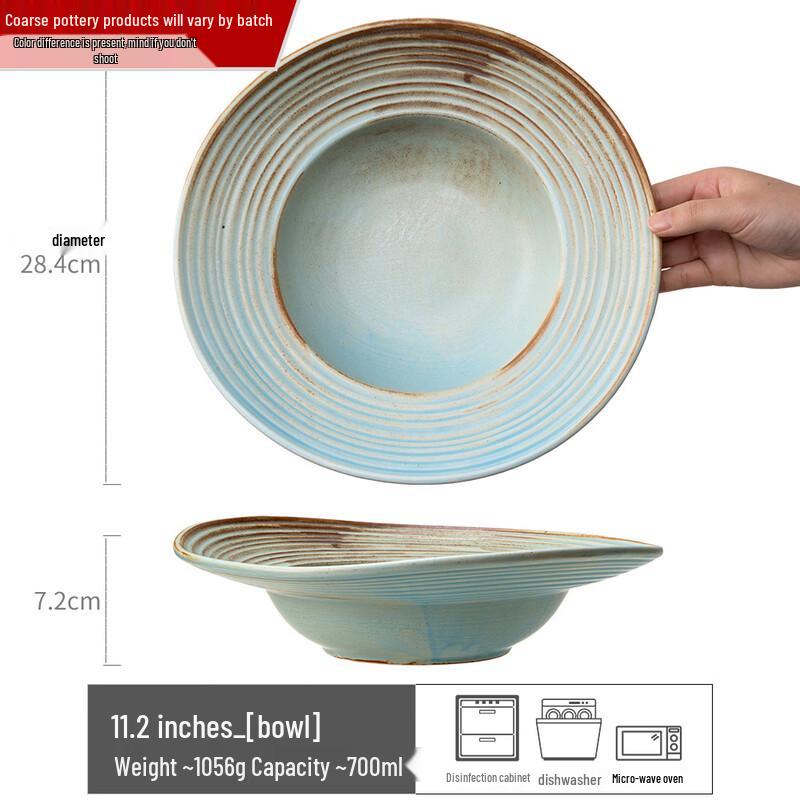 Ruhan Retro Ceramic Dinnerware