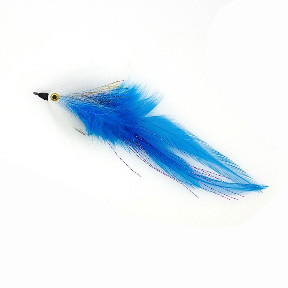 

Colorful ribbon fly fish Trolling Skirt Fishing Bait Flash line Streamer Fly Squid Skirt Lure Artificial Portable Fishing Tackle