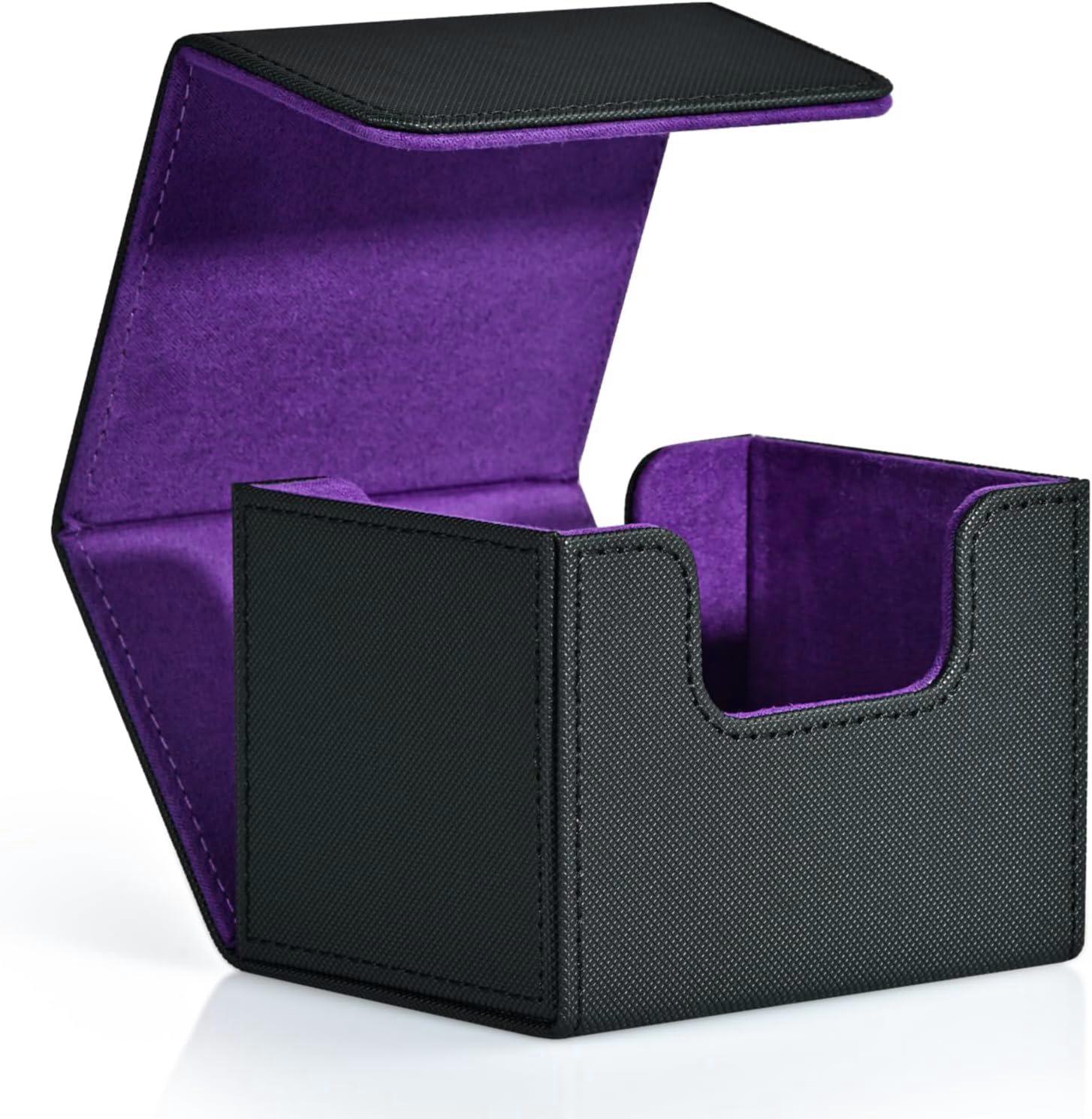 

Коробка для карт из искусственной кожи ПУ немецкого качества с магнитной застежкой для колод Magic the Gathering