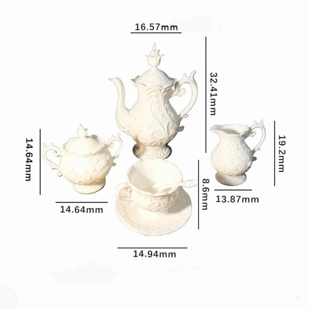 PLA Miniature Dollhouse Teapot Simulation Mini Furniture  Dollhouse Accessories