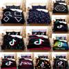 Tiktok Pattern 3d Printed Bedding Set For Luxurious Style And Comfort In Eu Sizes