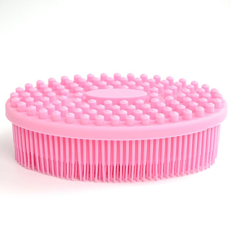 Silicone Shampoo Head Scalp Massage Brush Silicone Body Brush Hair Washing Comb Bath SPA Shower Brush Massage Brush Hair Brush