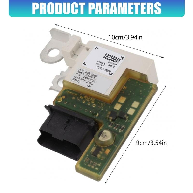 6500GR 28236841 für 3008 5008 308CC Batteriemanagementeinheit Autoschutzeinheit für Autobatterie Automobilzubehör