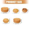 Handwoven Round Rattan Storage Basket With Ventilated Lid For Home Organization Natural Vietnamese