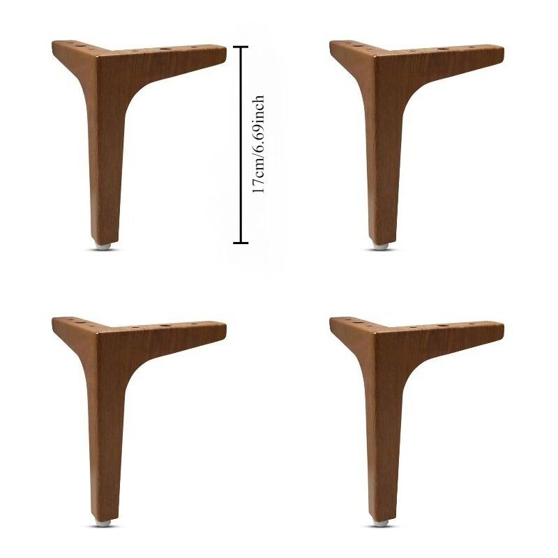 4 Stück 15cm Beschläge Metall Sofabeine für Die Möbelfüße Höhe TV-Schrank Bett Couchtisch Stütze Ersatzbeine