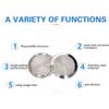 304 Stainless Steel Blinds Flange Rust-proof Fittings End Cap For Milk-Making System