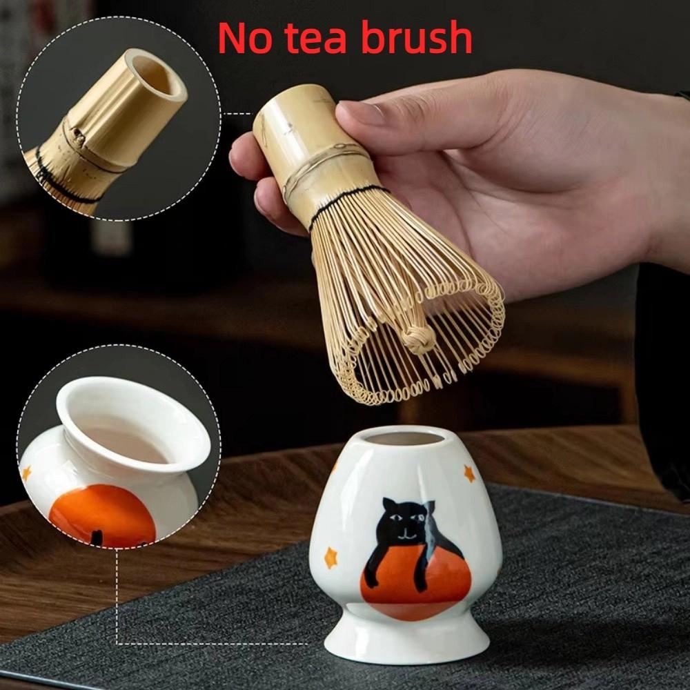 Ceramic Matcha Whisk Holder Cartoon Whisk Holder Japanese Matcha Whisk Container  Home Teahouse
