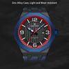 Luxury Men's Business Watch Waterproof Sports Quartz Clock Silicone Strap Men Wristwatches