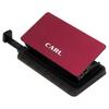 Carl Office Equipment Mr. Punch, 2-Hole, 10 Sheets, Red, MRP-10-R