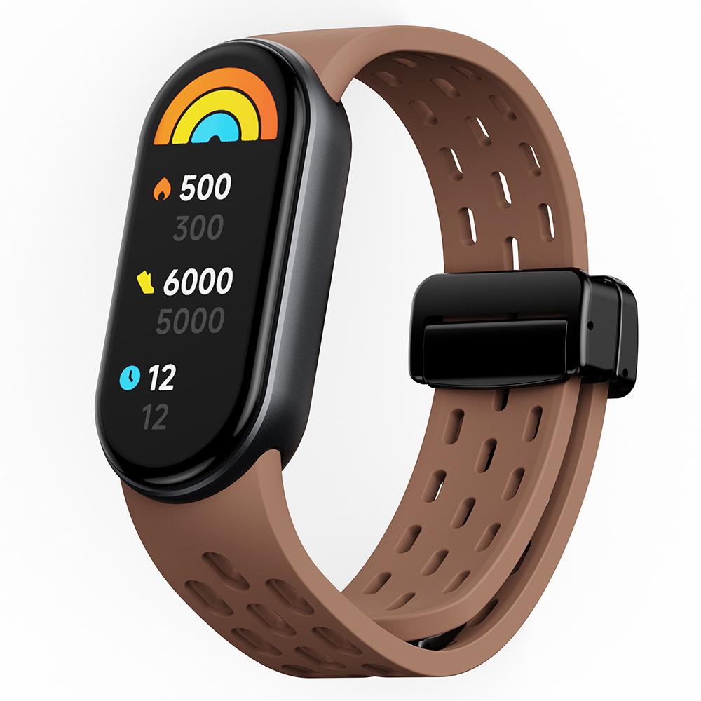 NEW Strap for Xiaomi Mi Band 9 Smart Watch Sport Silicone Bracelet for Mi Band 8 Replacement Wristband Miband 9/8 NFC Accessory