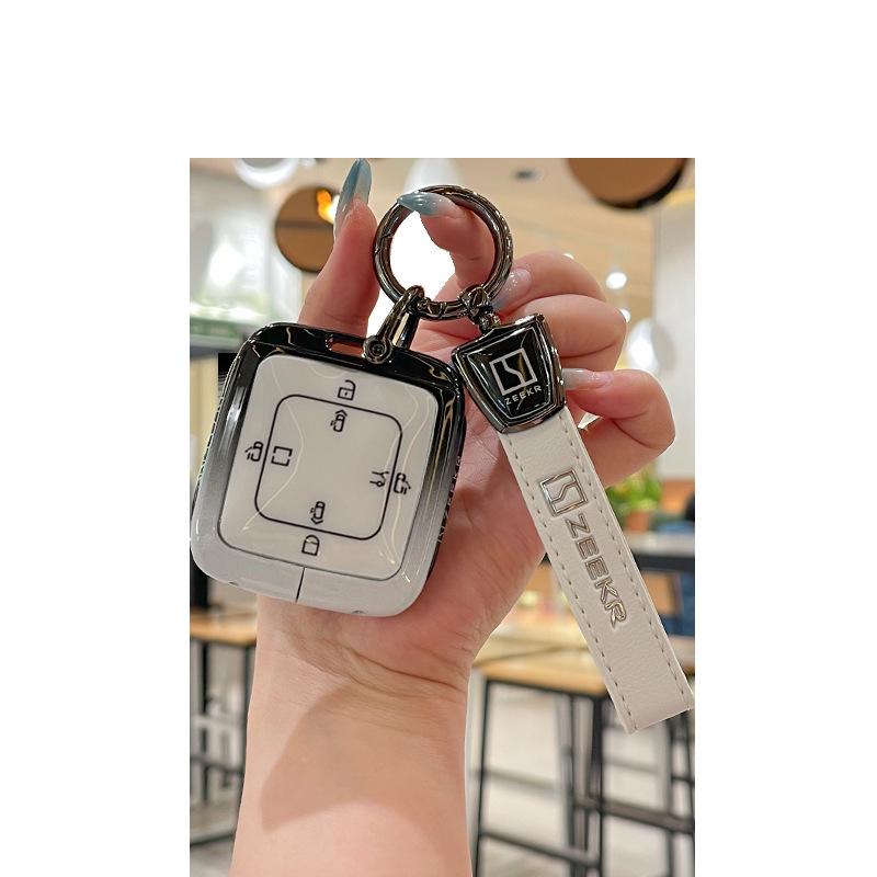 2025 Zeekr 001 Key Cover, Model 7X Car 009 Metal Shell 007GT