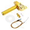CNC Aluminum 22mm For Moped Scooter ATV Quad Bike Motorcycle Universal Accelerator Throttle Twist Grips Handlebars Cable Throttles 2