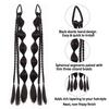 Tibetan Style Braided Ponytail - Bubble & Boxing Braid Hair Accessories