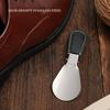 Foldable Stainless Steel Shoe Horn Portable Lightweight No Bending Easy Wear for Travel Home Seniors Pregnant Women Gift