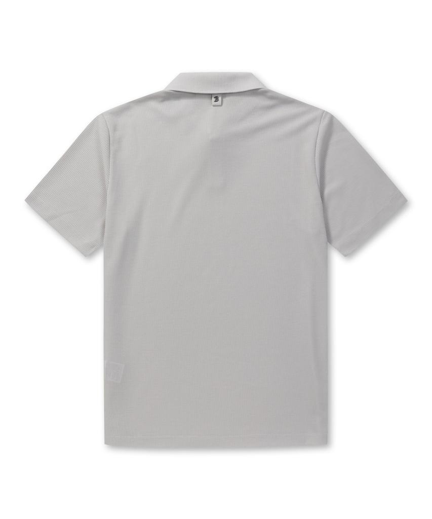 BRENTWOOD Knitted Solid Polo Neck T-Shirt Brtam25511Bex