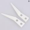 2Pcs Insulated Straight Curved Tip Anti-Static Ceramic Tweezers Electronic Industrial Ceramic Tweezers For Industry