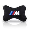 NEOW3 Car Neck Pillow Lint Head Support Protector Universal Headrest Back Cushion For BMW M E90 E91 E92 E46 E60 E90 X1 X3 X5 E70or