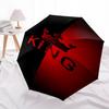 1pc Kingdom Emblem Umbrella with Plastic Handle,Suitable for All Seasons UmbrellaPT489