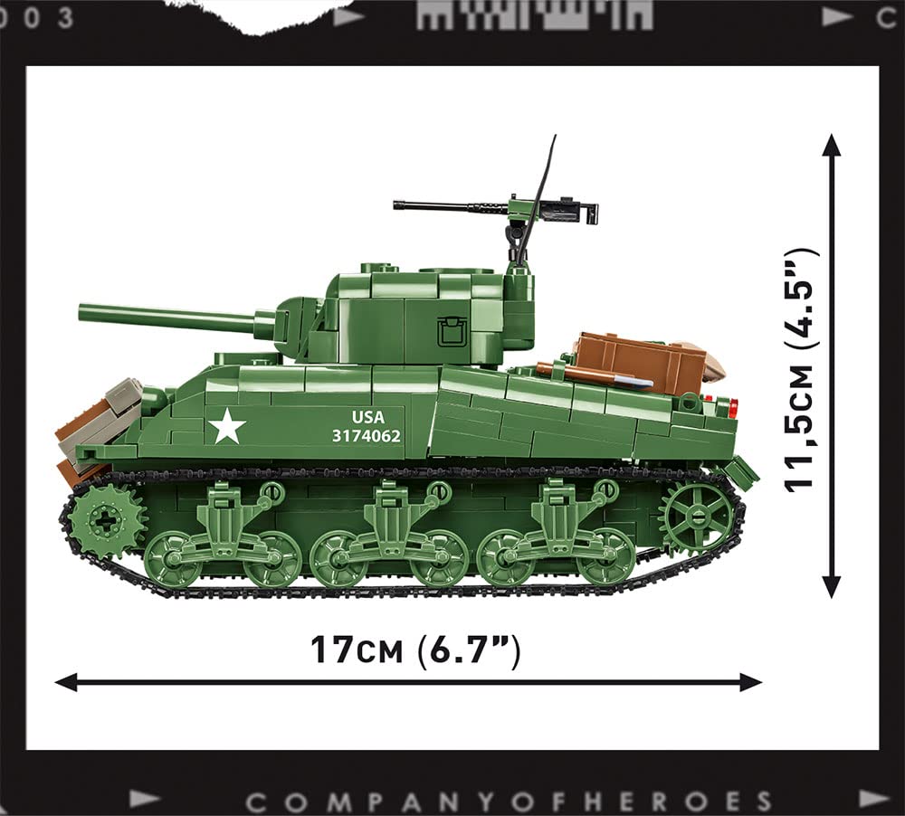 COBI COH SHERMAN M4 A1 3044