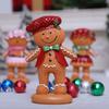 Christmas Decorations Gingerbreads Man Figurine Christmas Statue Sculpture Home Xmases Party Winter Decors Centerpieces