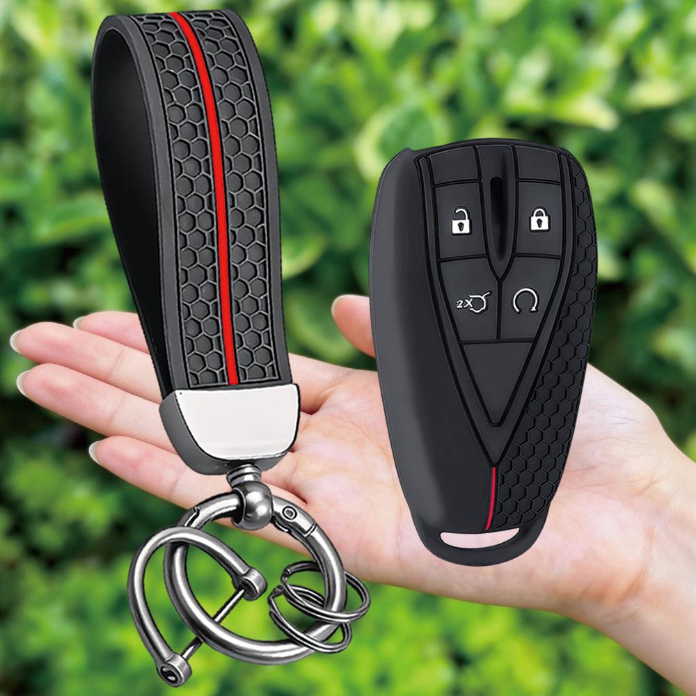 

For Changan CS35 Plus CS55 PLUS CS75 PLUS Eado UNI-T UNI K Oushang X5 X7 EV Rubber Silicone Car Remote Case KeyChain Key Cover
