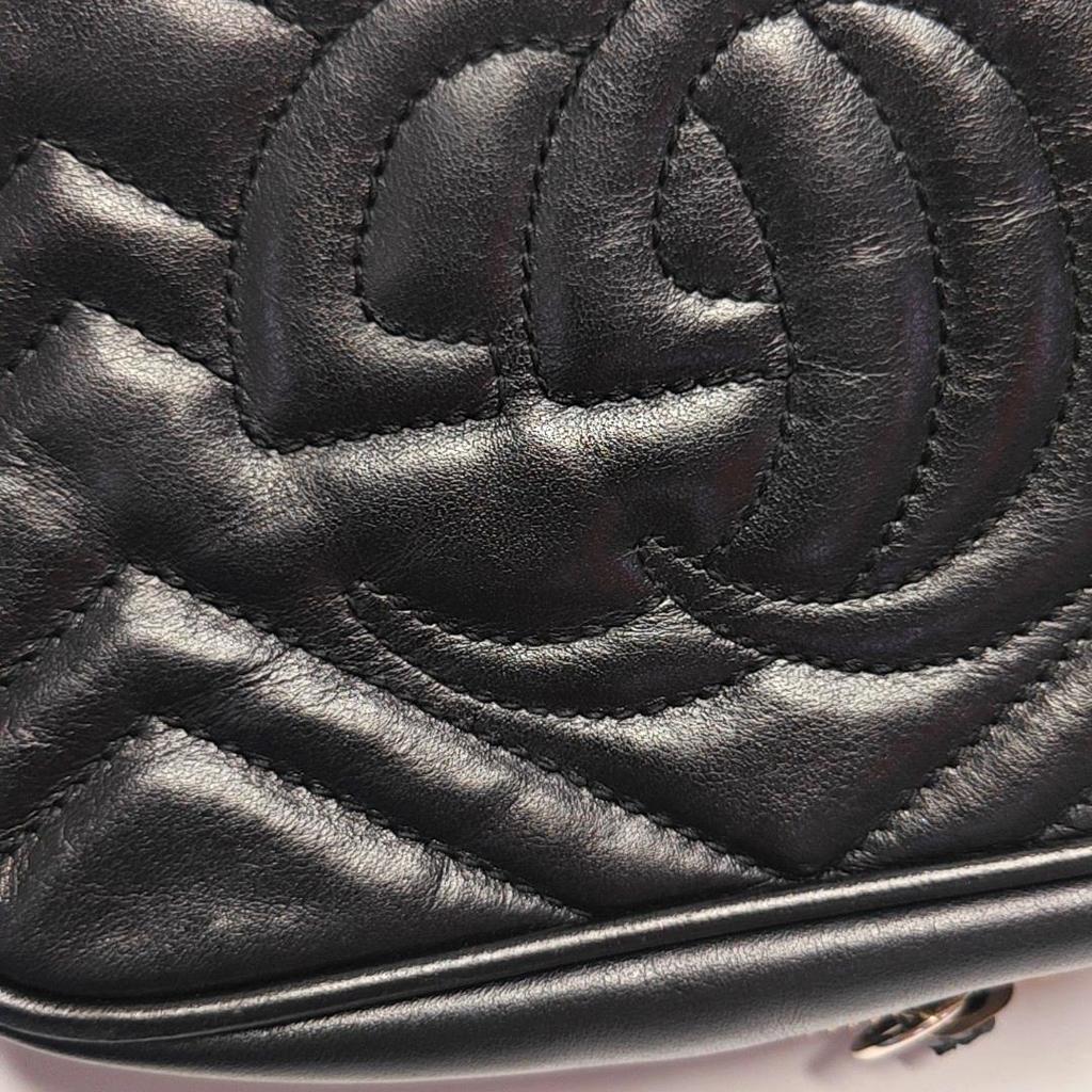 [Usato] Borsa Mini Gucci GG Marmont Matelassé 'Nero' - Buono #Y1PPLF