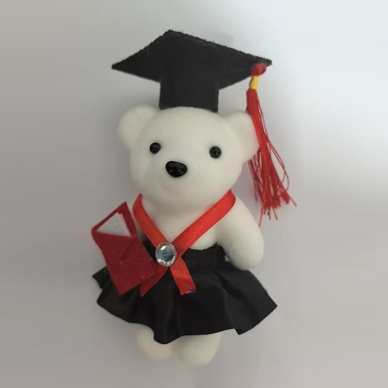 Выпускной сезон д-р. Мультяшный медведь Упаковочные материалы для букетов Подарки ко Дню учителя Медведь-кукла Оптовая продажа Ворсистый пенный медведь