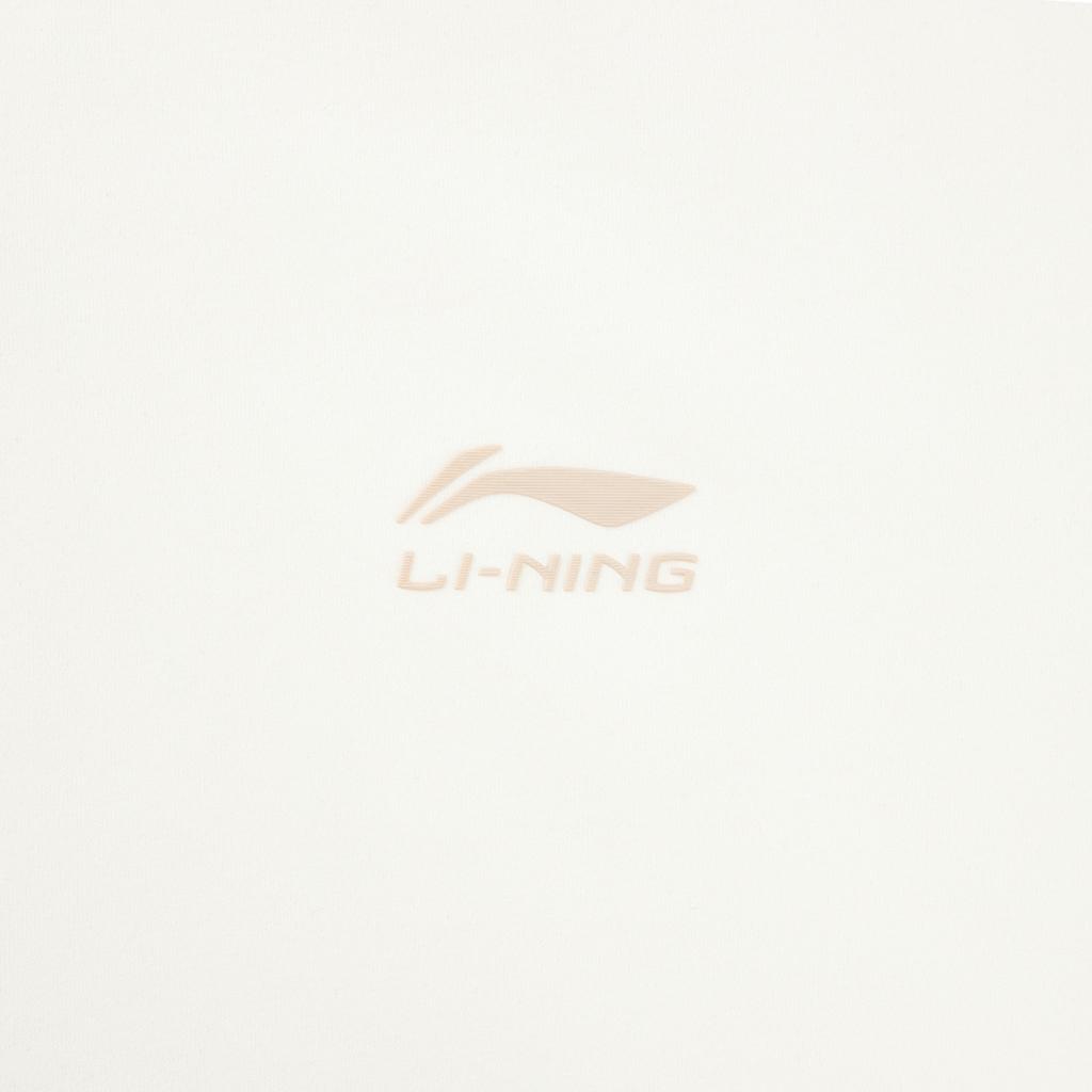 Li Ning Glory Series Sports Fashion Versatile Casual Breathable Letter Short Sleeve Polo Shirt Men Polo Shirts White APLV673-1