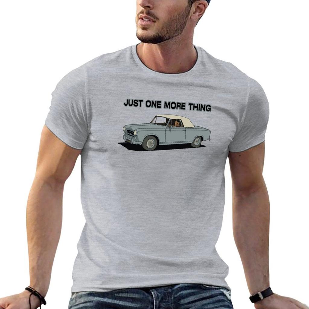 New Columbo driving - Just one more thing T-Shirt plus size t shirts vintage t shirt mens funny t shirts