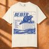 Beaver Comfort Colors® T-Shirt, Vintage 90s Facts Tshirt, Zoology Shirt, Wildlife Lover Gift, Nature Science Unisex Top
