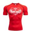 Men's Running Compression T-shirt Comfortable Short Sleeve Gym Fitness Jogging Fashion Sportswear Breathable Quick-Drying High Elasticity Top