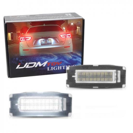 OE-Fit 18-SMD White Full LED License Plate Lighs For 2014- Maserati Ghibli