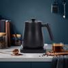 Electric Kettle Stainless Steel for Brew Tea Boil Water Pour over Coffee Black Wood Grain
