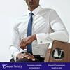 Men's White Four-Way Stretch Wrinkle-Resistant Long Sleeve Shirt - Formal and Casual Plus Size