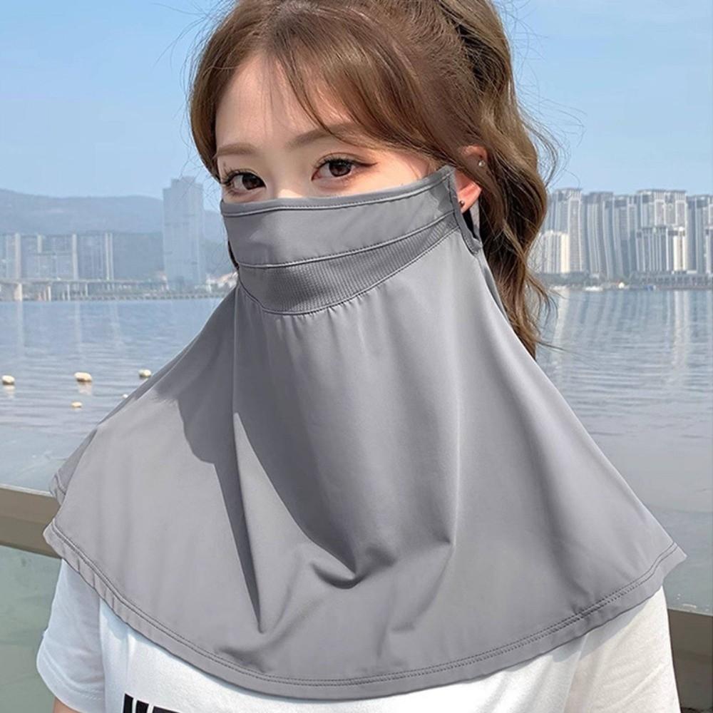 Breathable Face Mask Adjustable Neck Protection Cover Fashion UV-Proof Mask  for Sun Protection