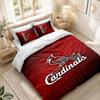 Set Biancheria da Letto 1 Copripiumino 2 Federe St. Stampa Louis Cardinals Decorazione Casa Camera da Letto