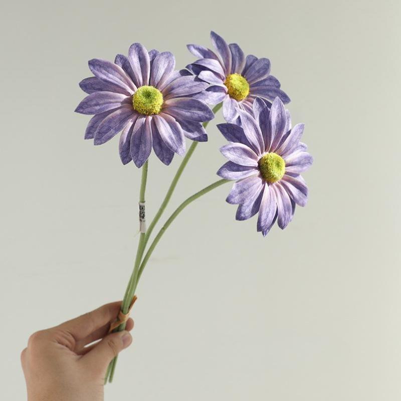 1 Svazek Hedvábná Gerbera Svatba Domácí Dekorace Umělé Květiny Domácí Dekorace Slunečnice Umělé Květiny